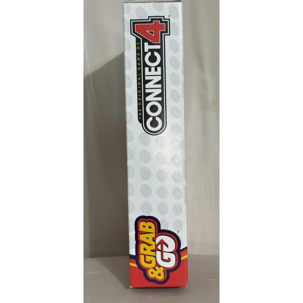 CONNECT 4 - Hasbro Gaming GRAB & GO Portable TRAVEL SIZE GAME Brand-New in Box